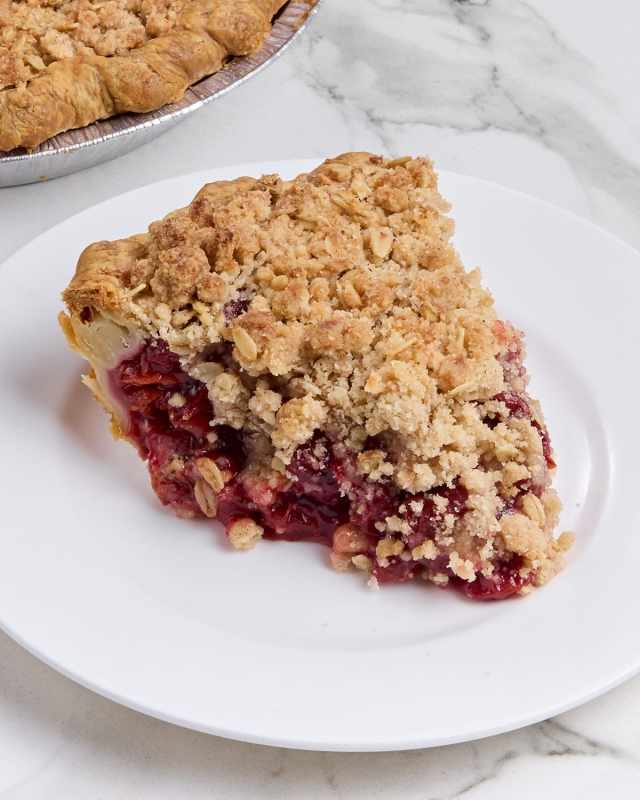 Cherry Crumb Not So Tiny 9" Pie, Serves 6-8